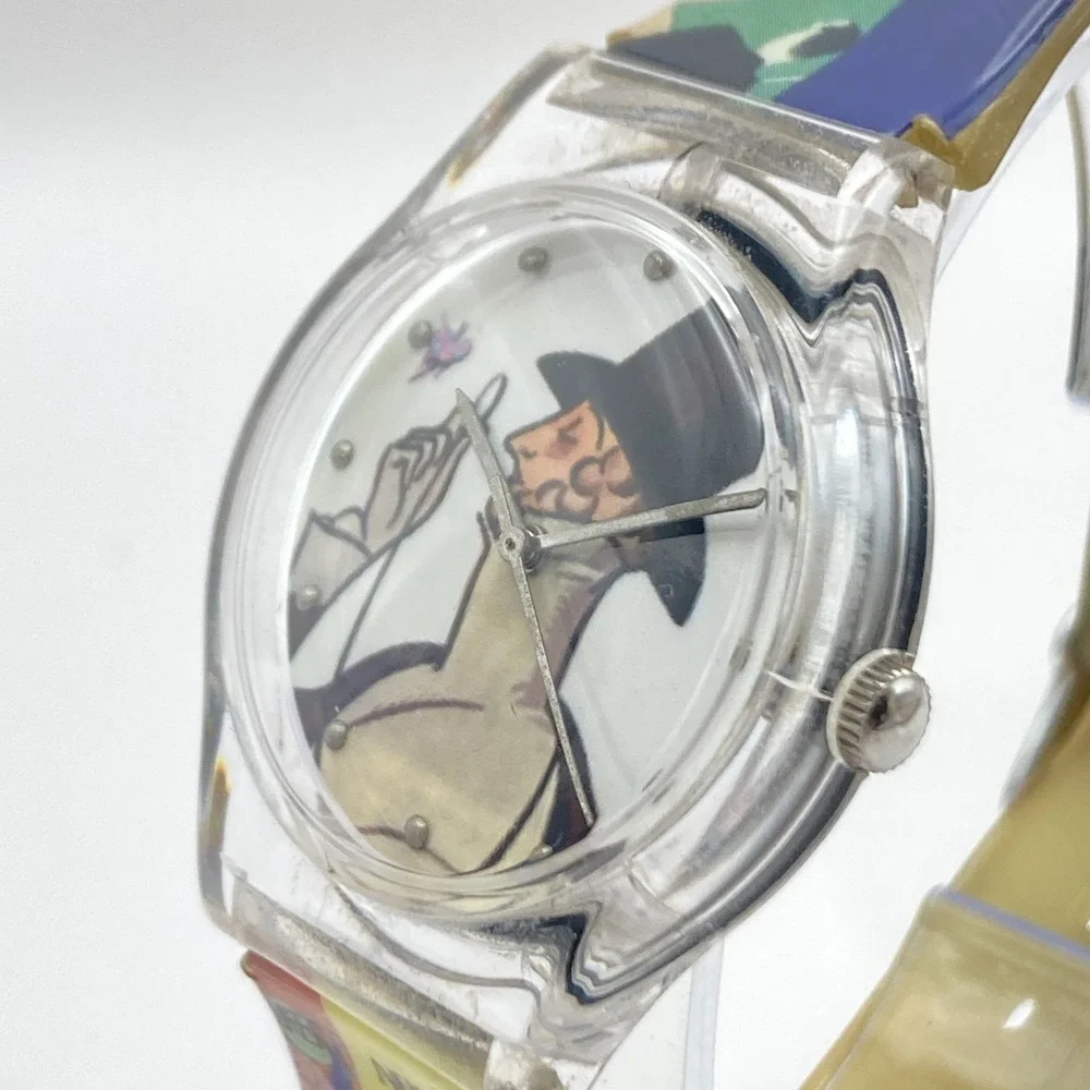 New Yorker Magazine Watch Eustace Tilley Unisex 34mm KJK New York New Battery 9